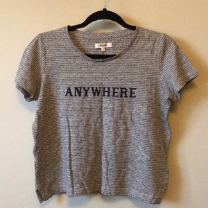 Madewell Cropped “Anywhere” t-shirt